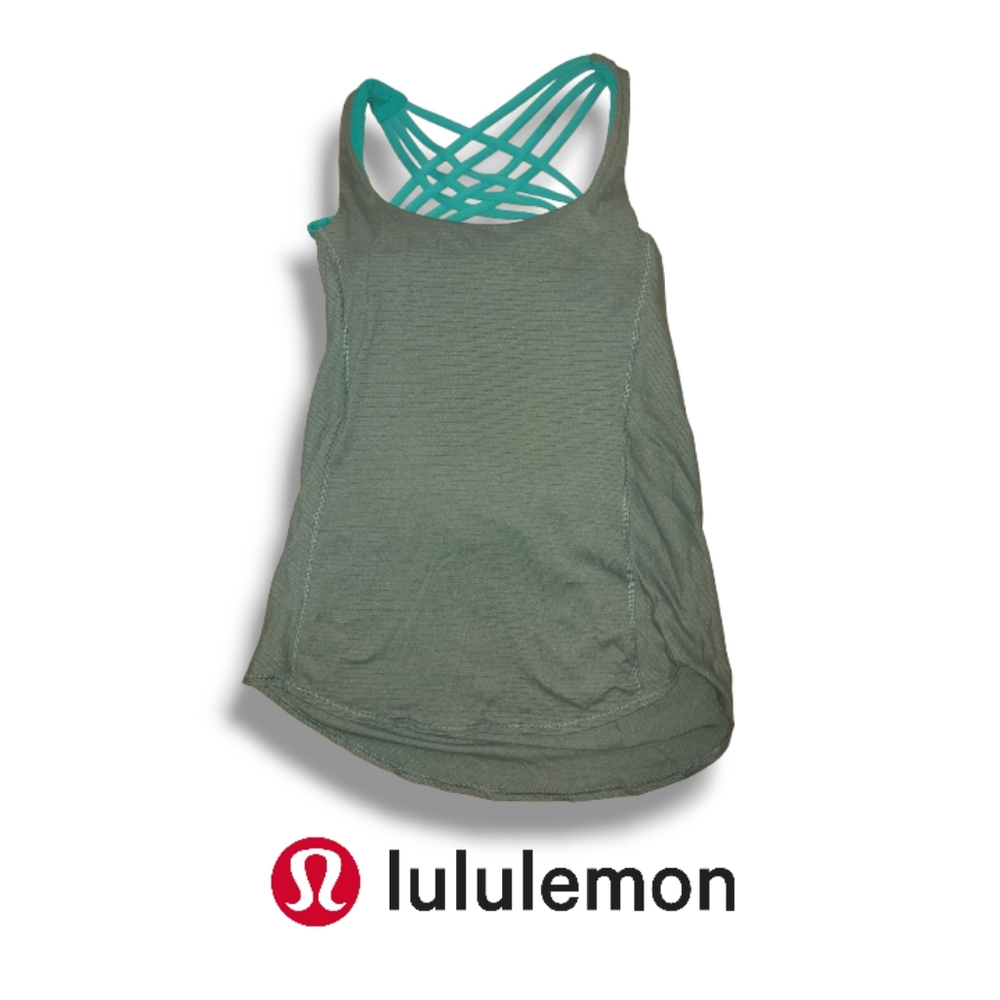 Lululemon Top With Built In Bra